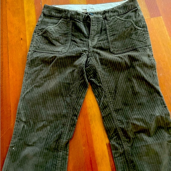 Banana Republic Women's Green Trousers In Good Condition - Picture 2 of 2